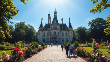 Le Château de Chantilly et ses jardins dans l'Oise