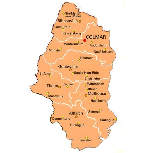 carte du département